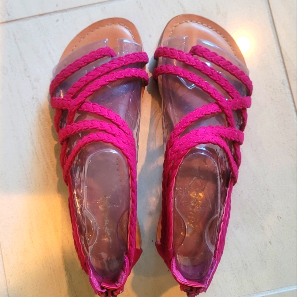 Hot Pink Sandals